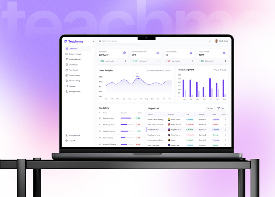 EdTech SaaS Platform