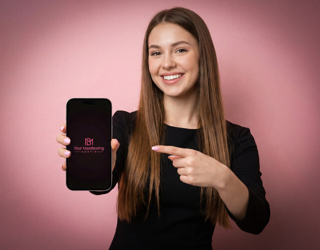 Manifesting Bestie app (Dark) project preview